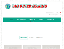 Tablet Screenshot of bigrivergrains.com